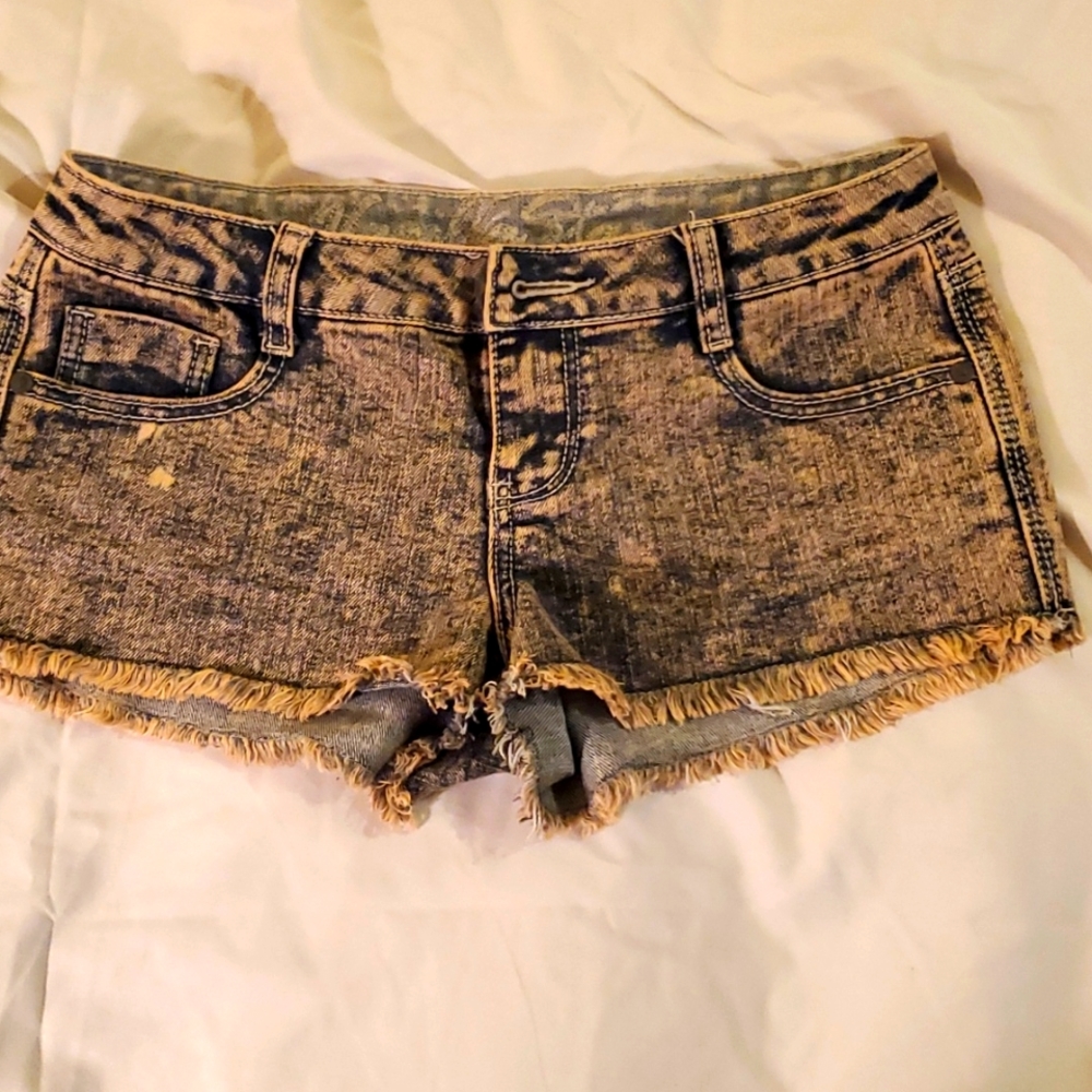 Jean shorts vanilla star
